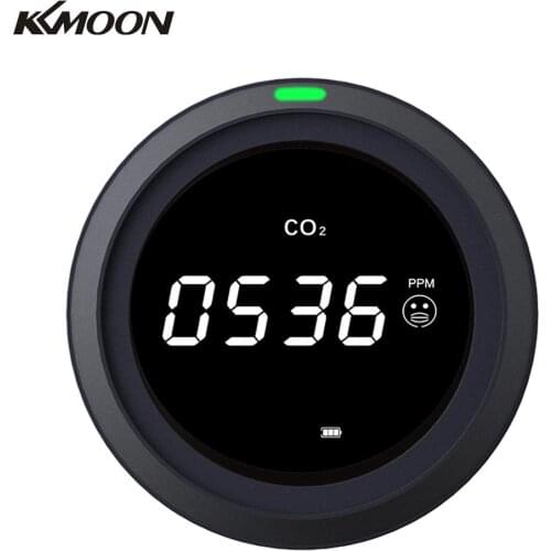 KKMOON Portable MIni Professional Air Quality Monitor CO2 Meter Tester Gas Analyzer High Sensitive Carbon Dioxide Gas Detector