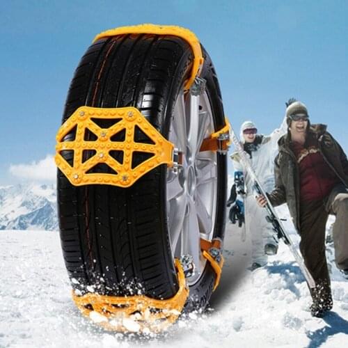 Easy Installation Safety Anti-skid Chain Winter Snow Days Vehicle Safety Chains Car Security Tyre Wrapped Chain