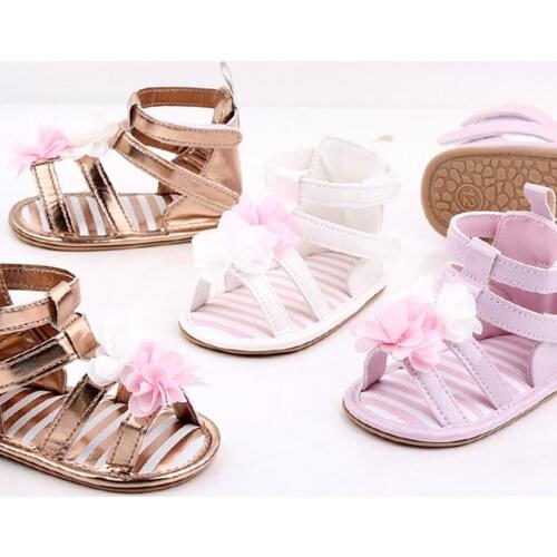 Sandals Baby Soft Non-Slip Rubber Sole Summer Flat Walking Shoes Baby Girl Summer Shoes For 2 Year Old Jelly Сандали Детские