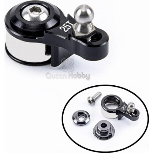 Aluminum Alloy Adjustable Damping 25T Servo Arm for 1:10 RC Crawler Car Traxxas TRX4 TRX6 Upgrade Parts