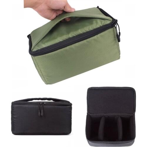 Camera Insert Bag Storage Bag For Canon Sony Nikon Pentax DSLR Photo Bag case portable pouch ultra light