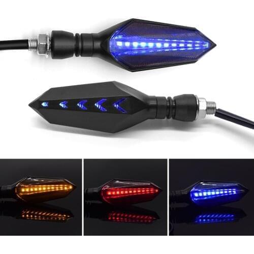 Universal Motorcycle 12V LED Turn Signal Lights Blinker Front Rear Lights For Honda CBR600F Hornet 250 CB 600 599 CB919 NC700S