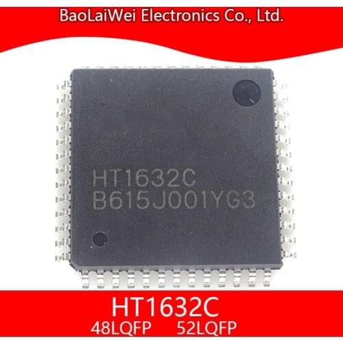 5pcs HT1632C 48LQFP 52LQFP chip Electronic Components Integrated Circuits Active Components
