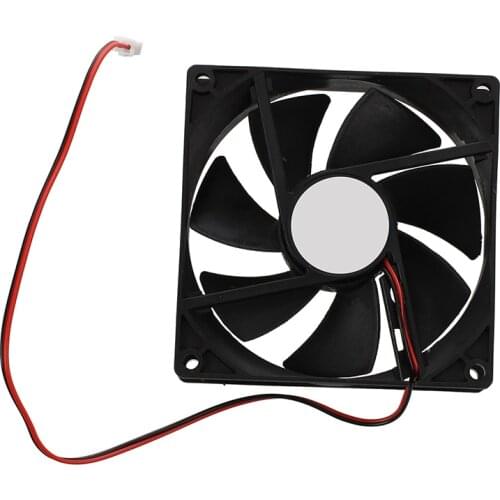 90mm x 25mm DC 12V 2Pin Cooling Fan for Computer Case CPU Cooler