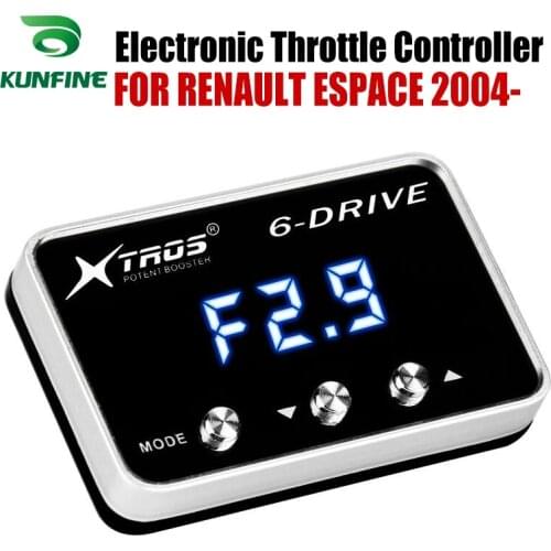 Car Electronic Throttle Controller Racing Accelerator Potent Booster For RENAULT ESPACE 2004-2019 Tuning Parts Accessory