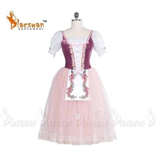 Degas Ballet Tutu Dress Peasant Girl Giselle Maid Tutu Dress Girls Romantic Tutu Dress Ballet Tutu Professional For Adults BT714