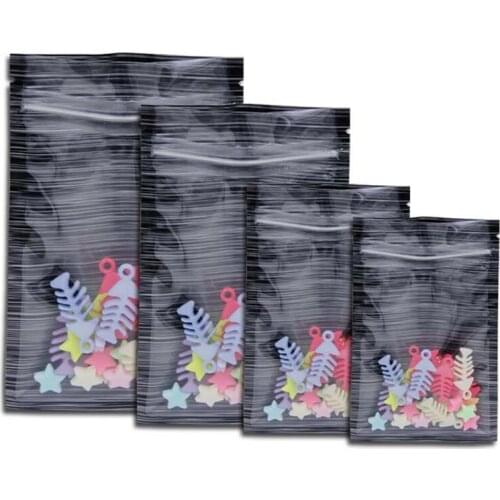 Wiredrawing Colorful Flat Type Aluminum Bag With Reclose Zipper, Food Grocery Packaging Bag J10025