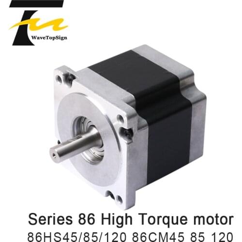 Leadshine Nema 34 86 2 Phase Stepper Motor 86HS35 86HS45 86HS85 86HS120 86CM45 86CM85 86CM120 Adaptive DMA860H Driver