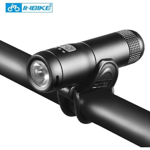 INBIKE Bike Flashlight USB Rechargeable Headlight Biking Lamp Fietslicht Cycling Accessories MTB Road Bike Front Light 760lumen