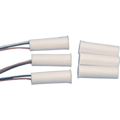 3 Sets of Magnetic Door Window Contact Reed Switch NC & NO Embedded Gap Sensor