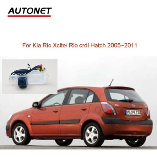 Rear view camera for Kia Rio Xcite Rio crdi Hatch 2005 2006 2007~2011 CCD license plate camera/ CVBS night view reversing camera