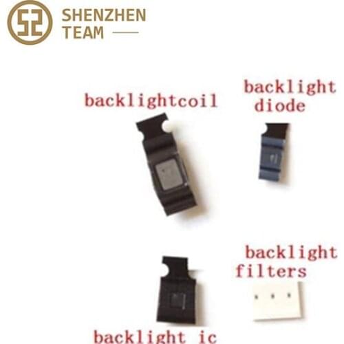 SZteam 1set/lot full backlight kit for iphone 6 6plus Backlight IC Chip U1502+backlight coil L1503+D1501 diode , filters FL2024