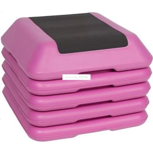 Multi-Layer Adjustable Aerobic Step Home Gym Exercise Board Mini Fitness Body Step Pedal 200kg Bearing Indoor Fitness Equipment