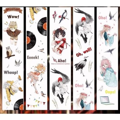 2021 New Gothic Theme2 Washi Tape for Card Making Bullet Journal DIY Scrapbooking Label Sticker