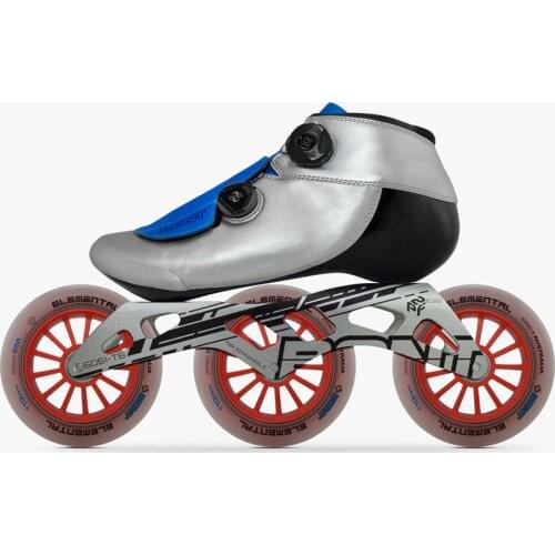 Original Bont BOA Speed Inline Skates Self-lock Heatmoldable Glass Fiber Boot 6061 Frame Elemental 4*90mm 3*110mm Wheels Patines