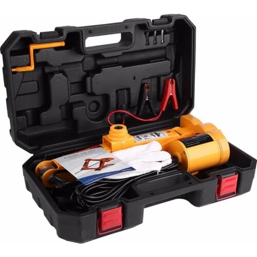 Oversea US DE AU 3Ton 12V DC Automotive Car Auto Electric Jack Lifting SUV Van Garage and Emergency Equipment Set