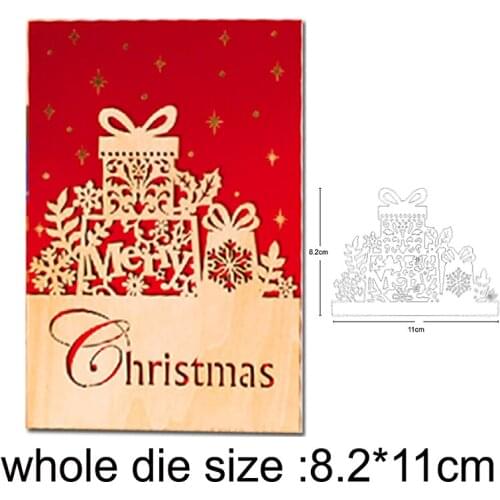 Christmas Ornament Lace Box Metal Cutting Dies For DIY Scrapbooking dies Paper Cards Decoration Embossing Die Cuts Stencils dies