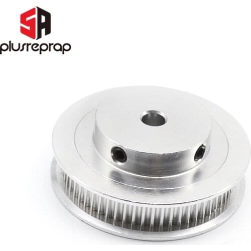 Timing Belt Pulley 2PCS GT2 60 teeth Bore 5/ 6.35/ 8mm for GT2 Open Synchronous belt width 6mm Gear 60Teeth 60T Belt 3D Printers