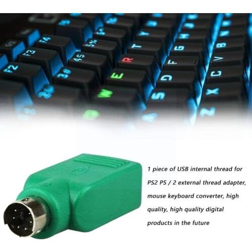 High Quality USB Female to For PS2 Male Adapter Converter Mouse Mice keyboard Digital Futural Y5T4