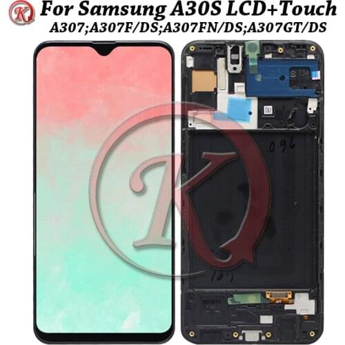 For Samsung Galaxy A30S LCD Touch Screen Digitizer Assembly Display For Samsung A30s A307 A307F A307G A307YN Display Screen TFT