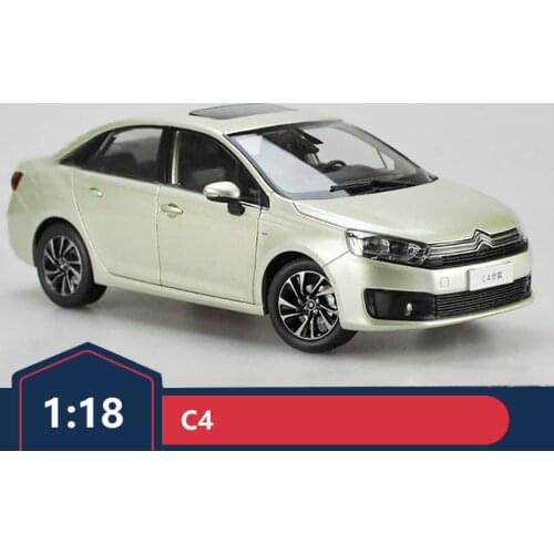 1:18 Original Dongfeng Citroen Sega C4 CITROEN alloy car model