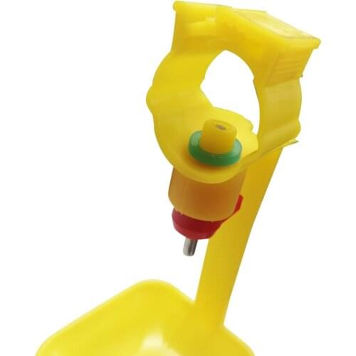 5Pcs Poultry Chicken Drinker Nipple Hanging Cups Automatic Drinker Nipple For 25mm Pipes Nipple Livestock Feeding Waterer Tools