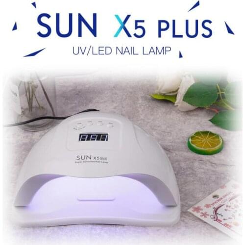 54W Gel UV LED Nail Lamp,Prottylife Nail Dryer Gel Nail Polish LED UV Light with 3 Timers Professional Nail Art Tools (White)