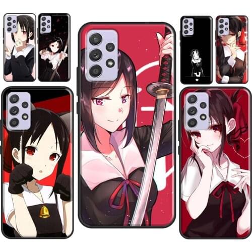Anime Kaguya Sama Case For Samsung A71 A51 A41 A31 A20e A21S M31 A02 A30 S A40 A50 A70 A12 A72 A52 Cover