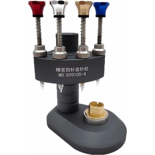 Watch Hands Setting Tool With 4 runners Watch Hand Fitting Machine Watch Repair Tool