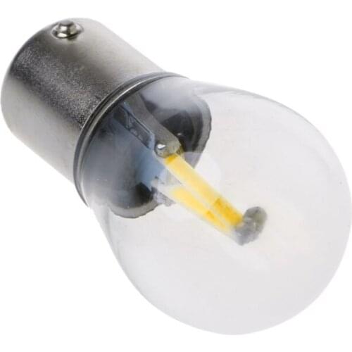 DC12V 1156 P21W Ba15s Lamp LED COB Light DRL Daytime Running Light White 2018