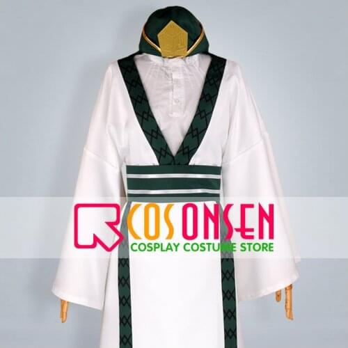 COSPLAYONSEN Magi The Labyrinth of Magic Ja'far Cosplay Costume All Sizes Custom Made+Hat