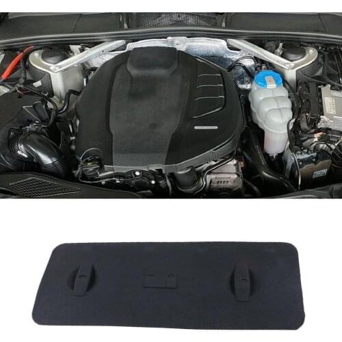 41.5cmx16cmx1.5cm Battery Tray Cover Matched Protection Black 8E1819422A ABS Car Battery Cap for Audi A4B6B7 01-08 Accessories