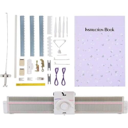 LK150 6.5mm Mid Gauge 150 Stitches Sewing Supplies 6.5mm Mid Gauge for Hand Knitting Domestic Knitting Machine Accessories