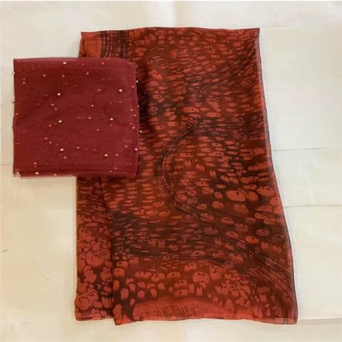 Soft African Embroidery Real Silk Satin Lace Fabric With Swiss Voile Lace For Women Wedding Dresses Satin Fabrics! LXF1225