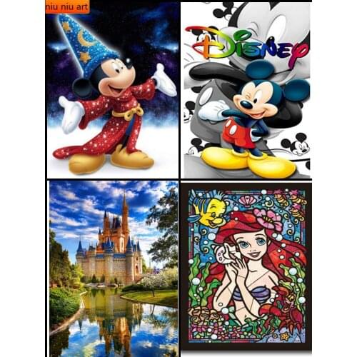 Disney Diamond Painting Full Square Drill Cross Stitch Animal Diamond Embroidery Sale Mosaic Crafts Kit