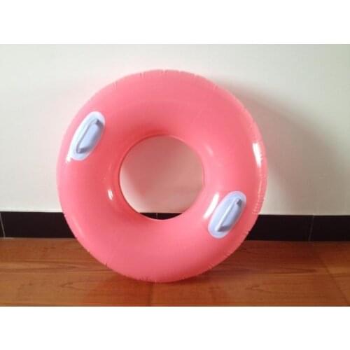 Inflatable Swim Ring Life Buoy Floating Ring Armpit Swim Lap PVC Swimming Circle With Handle