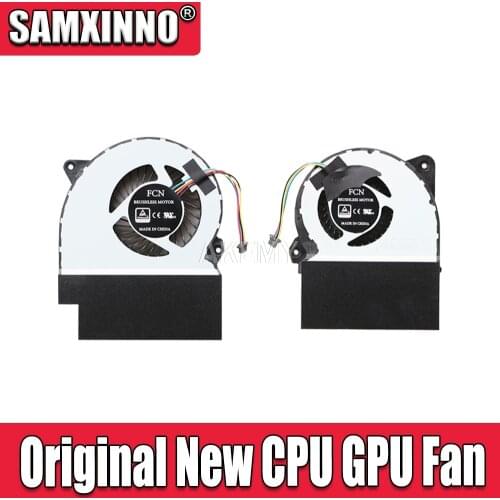 NEW ORIGINAL CPU GPU COOLING FAN FOR ASUS ROG GL702 GL702Z GL702ZC ROG Strix S7ZC FAN COOLER 12V 1.0A 0.7A