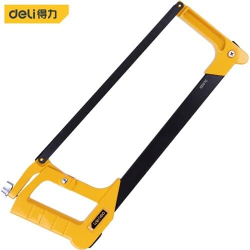 Deli Adjustable Hacksaw Frame with Two Saw Blade Household Large Multifunctional Gardening Wood Food Cutting Hand Tools