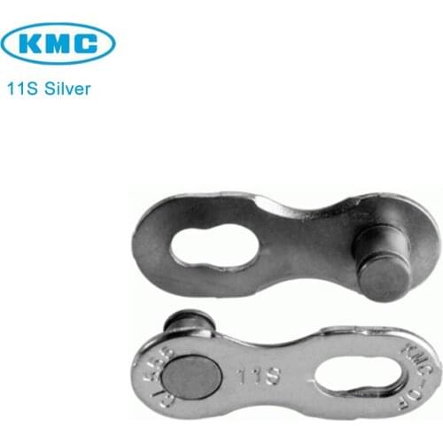 Original KMC 1/2" X 11/128" 11 Speed Missing Link 11 Silver non-reusable for Trekking 5.65 mm Magic Chain 6 Pair/lot