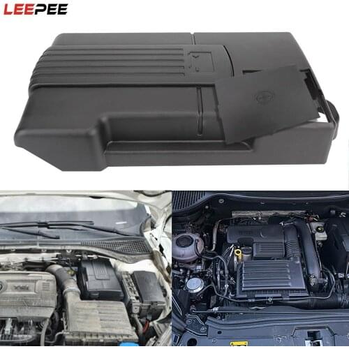 Engine Battery Dust Cover Negative Electrode Dustproof Waterproof Protective Cover For VOLKSWAGEN TIGUAN 2016-2018