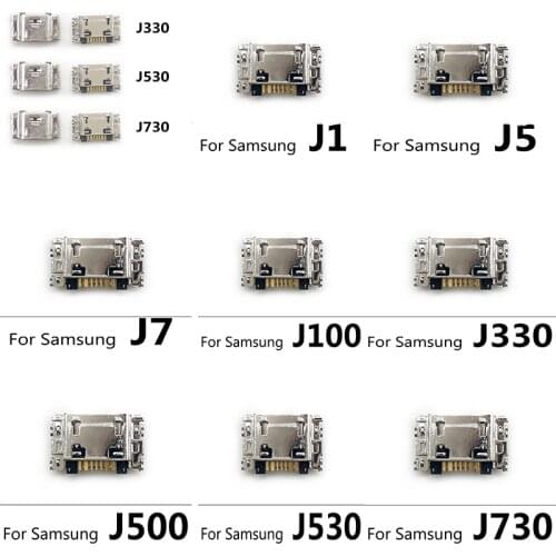 USB Charging Connector Port Flex Cable Replacement Parts For Samsung J5 J7 J330 J530 J730 J1 J100 J500