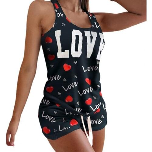 Tracksuit Women Pajama Sets Fashion Letter Design Drawstring Women Pajama Lounge Shorts Sets for Out-going пижама женская 2021