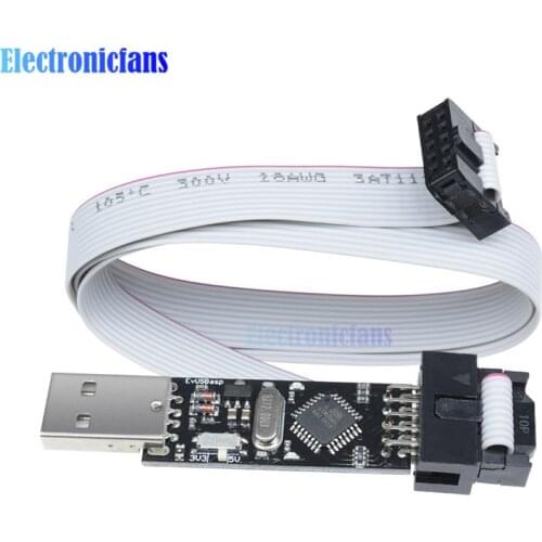 USBasp USBISP 3.3V / 5V AVR Programmer USB ATMEGA8 ATMEGA128