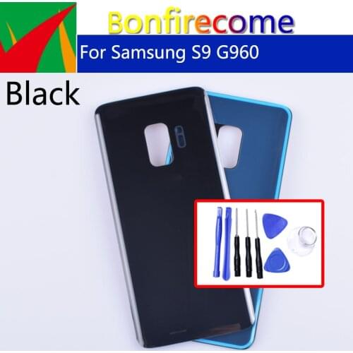 S9 Battery Back Cover For Samsung Galaxy S9 G960 G960F SM-G960F Rear Housing Battery Door Case Replacement