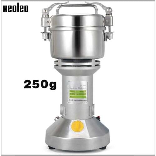 XEOLEO Electric Grain grinder Grain Grind machine Grinder Mill Stainless steel 250g Grinding Spices/Herbs/Bean machine22000r/min