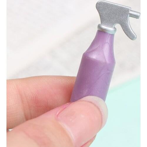 2Pcs Doll House Simulation Spray Bottle Water Bottle Doll House Accessories Food And Toys