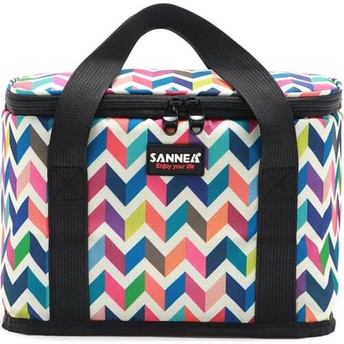 2021 New 9L insulated thermal bag 6 cans 330MLbear cooler bag thermal waterproof portable insulated ice bag can carry drink&cok