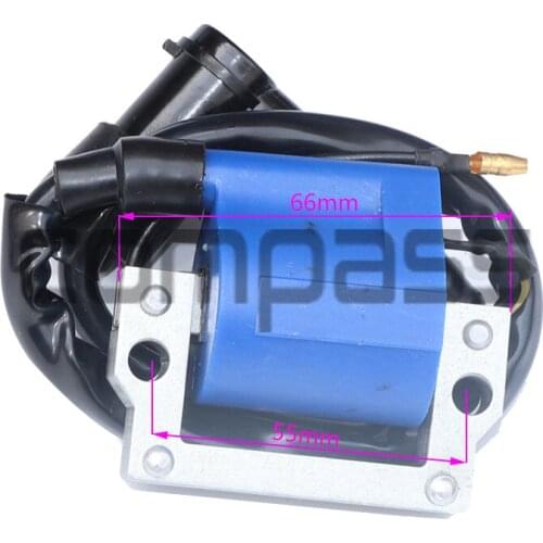 Motorcycle accessories blue ignition coil suitable for Yamaha ATV off-road motorcycle
