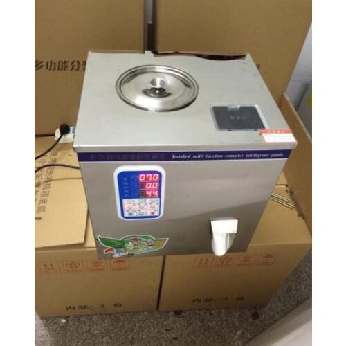 Food automatic racking machine Granule materials medicinal packing filling machine Spiral discharge version 1-30 g