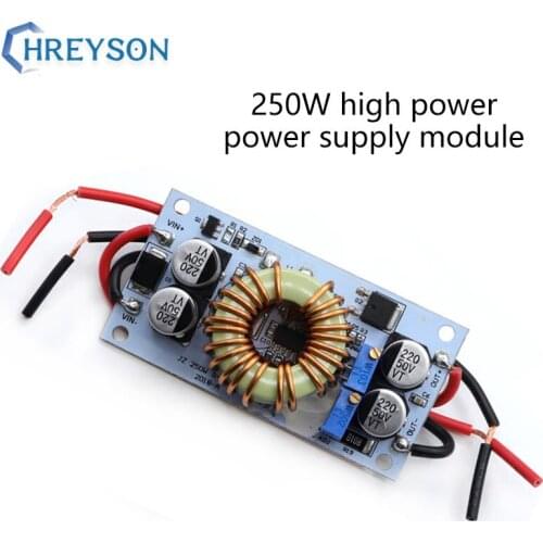 Boost Power Module Board 250W High Power Constant Voltage And Constant Current LED Driver Car Laptop Aluminum Substrate 1Pcs